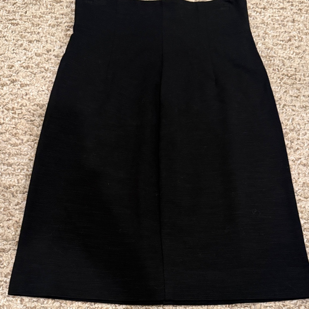 Diane Von Furstenberg High-Waisted Black Pencil Skirt - Picture 4 of 6